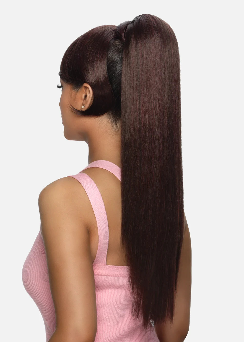 VIVICA A FOX Yaki Straight with Side Long Bang Ponytail 25" - BP EMILY