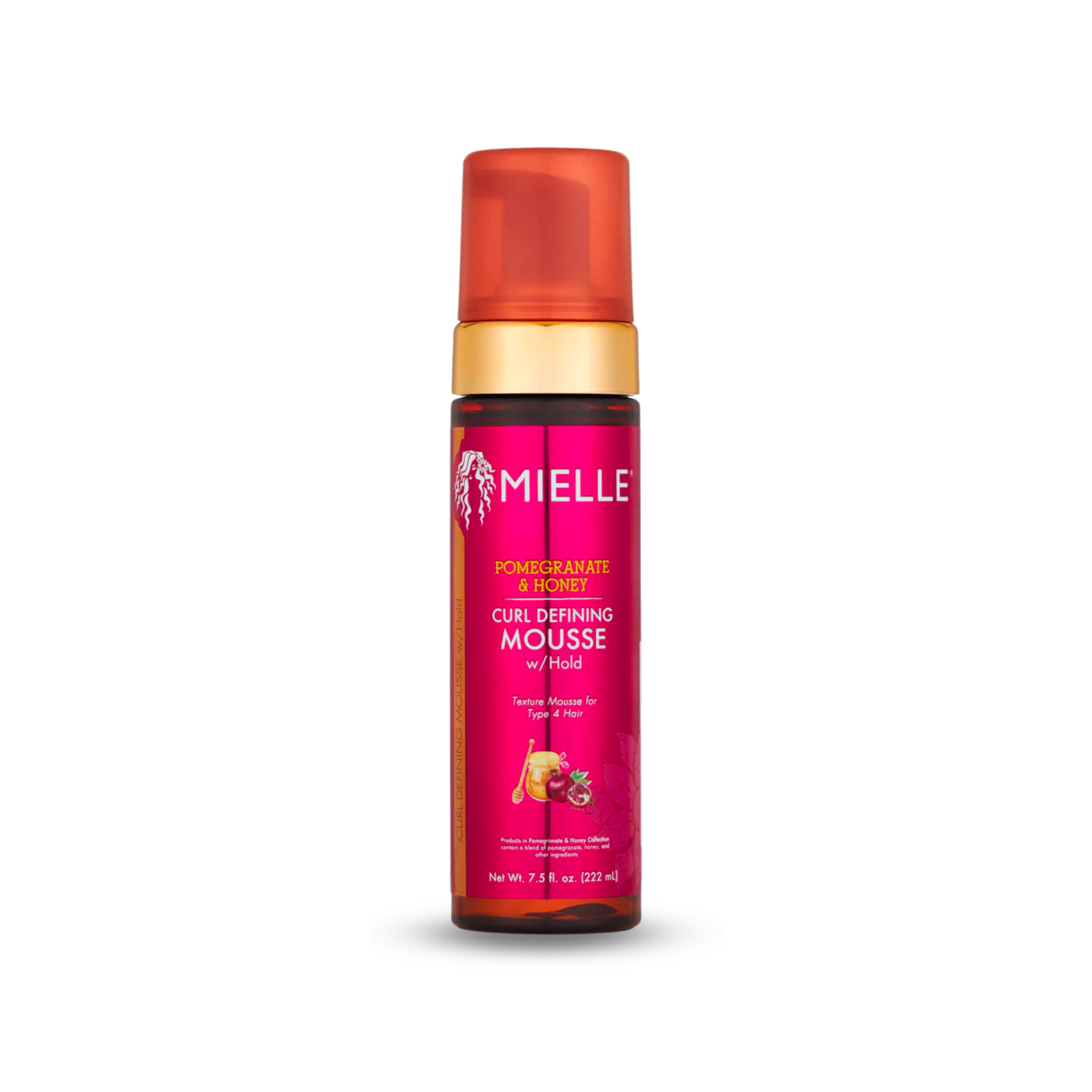 Pomegranate & Honey Curl Defining Mousse with Hold Sistar Beauty