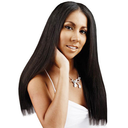 ONYX Black Diamond 100% Human Hair Weave Yaki 10"