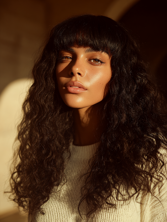 A belle Synthetic Full Wig - CORI