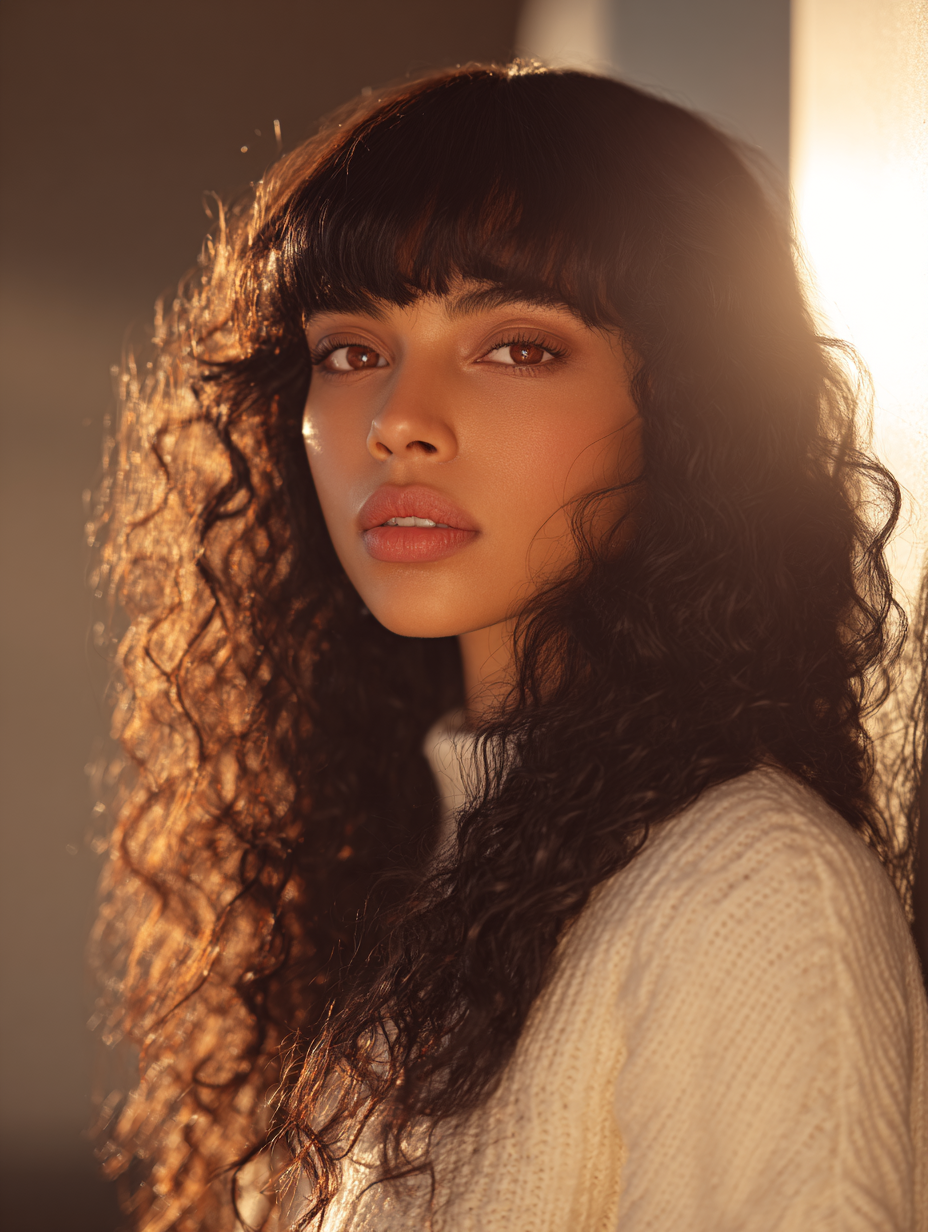 A belle Synthetic Full Wig - CORI