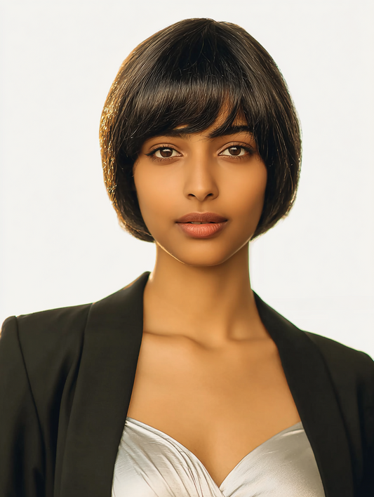 A belle Synthetic Full Wig - MIKA