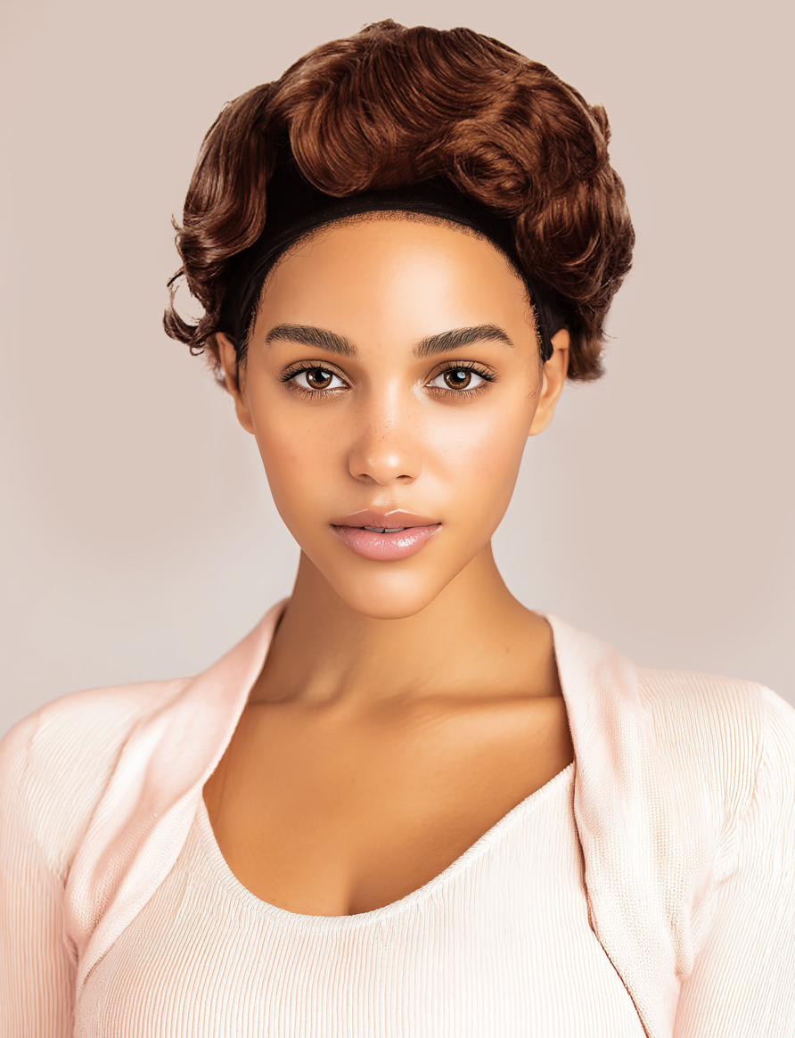 A belle Synthetic Full Wig - ORION