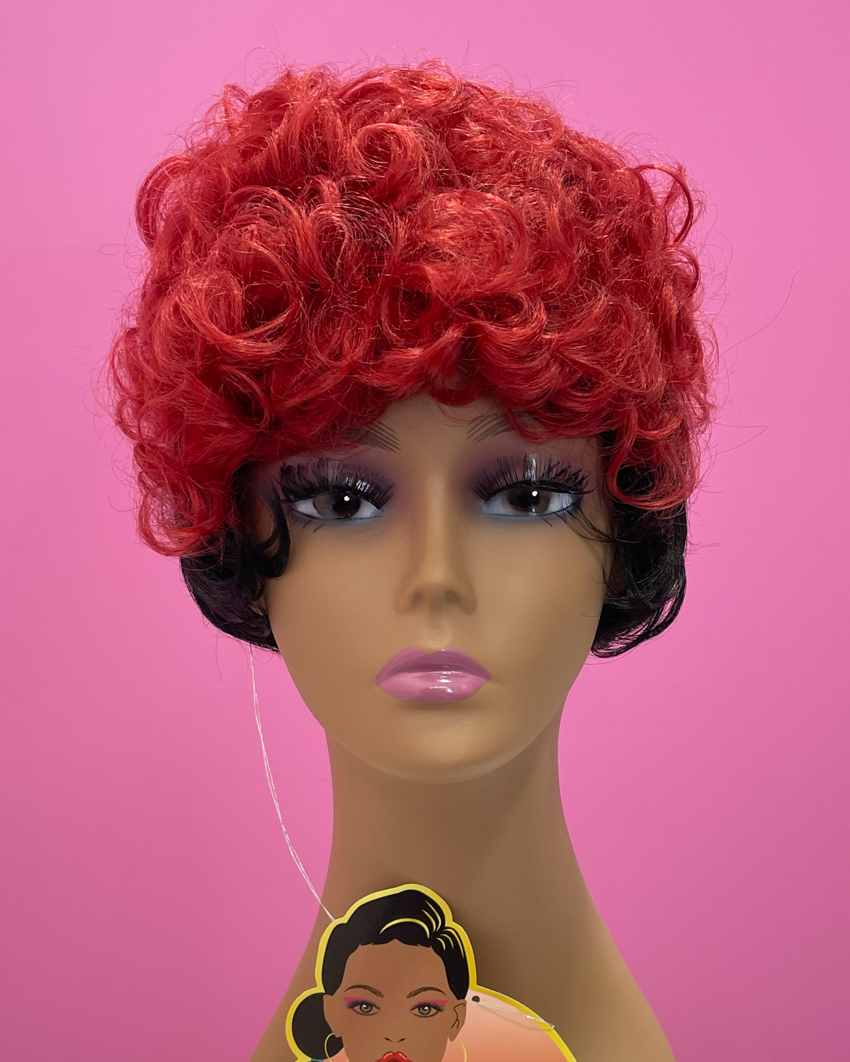 A belle Synthetic Full Wig - PEONY