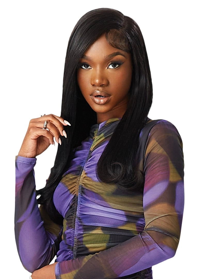 Outre 100% Human Hair Weave Premium Purple Pack Yaki 10"