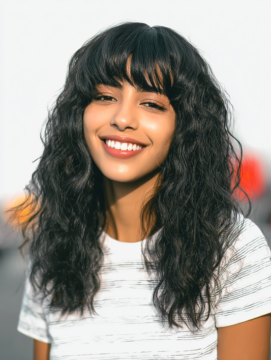 A belle Synthetic Full Wig - SCARLETT