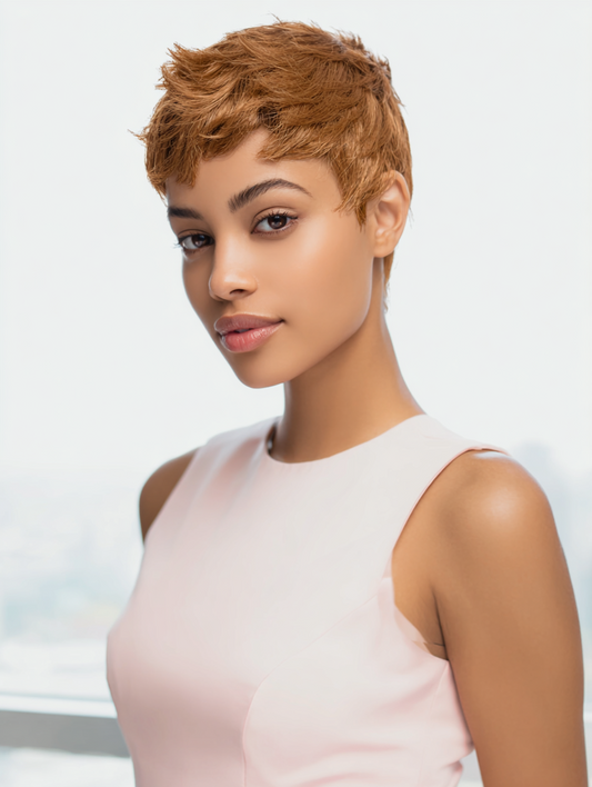 A belle Synthetic Full Wig - SUMMER