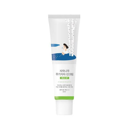 ROUND LAB Birch Juice Moisturizing Mild-Up Sunscreen SPF 50+PA++++