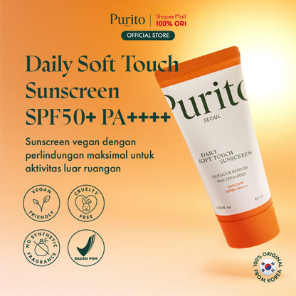 PURITO Daily Soft Touch Sunscreen SPF 50+PA++++