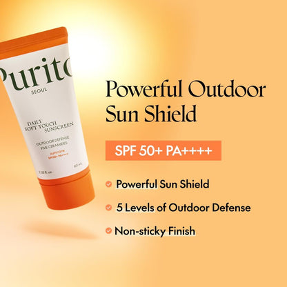 PURITO Daily Soft Touch Sunscreen SPF 50+PA++++