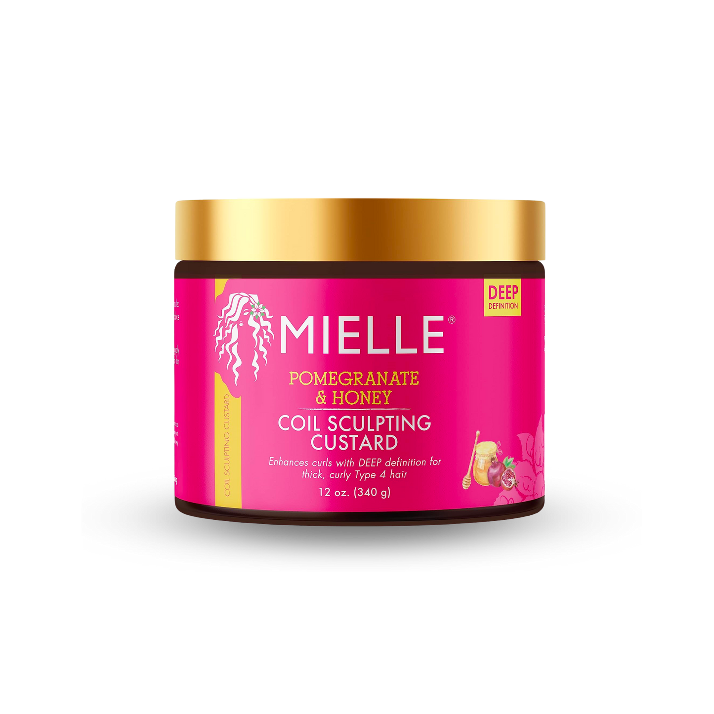 Pomegranate & Honey Coil Sculpting Custard Sistar Beauty
